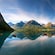 Scenic Lake Stryn